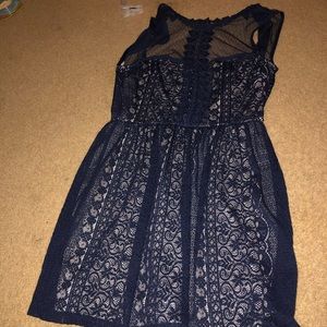 Navy blue dress